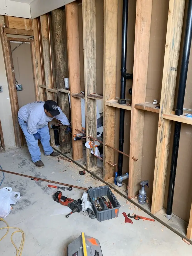 Commercial rough-in plumbing for Water Heater Replacement in Massapequa